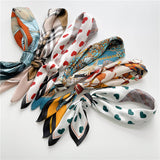 Women's Printed Silk Scarf