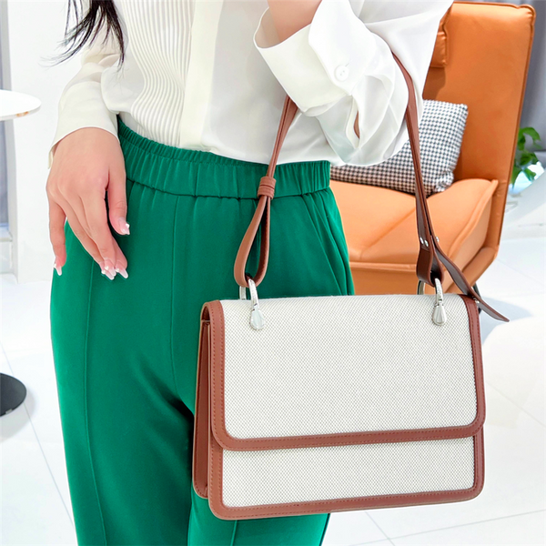 Women's colorblock crossbody Handbag