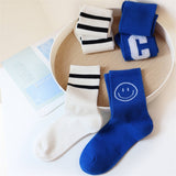 Ladies' High Socks with 3 pairs in 1 box