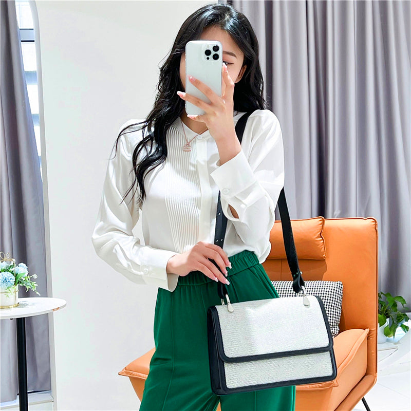 Women's colorblock crossbody Handbag