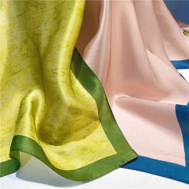 Ladies' Mulberry Silk Square Scarf