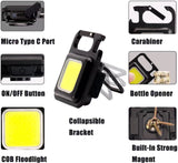 mini portable flashlight,rechargeable high lumen keychain light,a pair