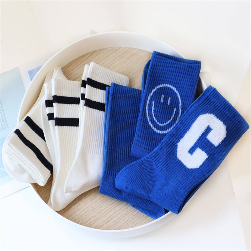 Ladies' High Socks with 3 pairs in 1 box