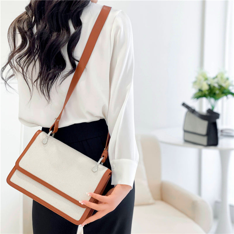 Women's colorblock crossbody Handbag